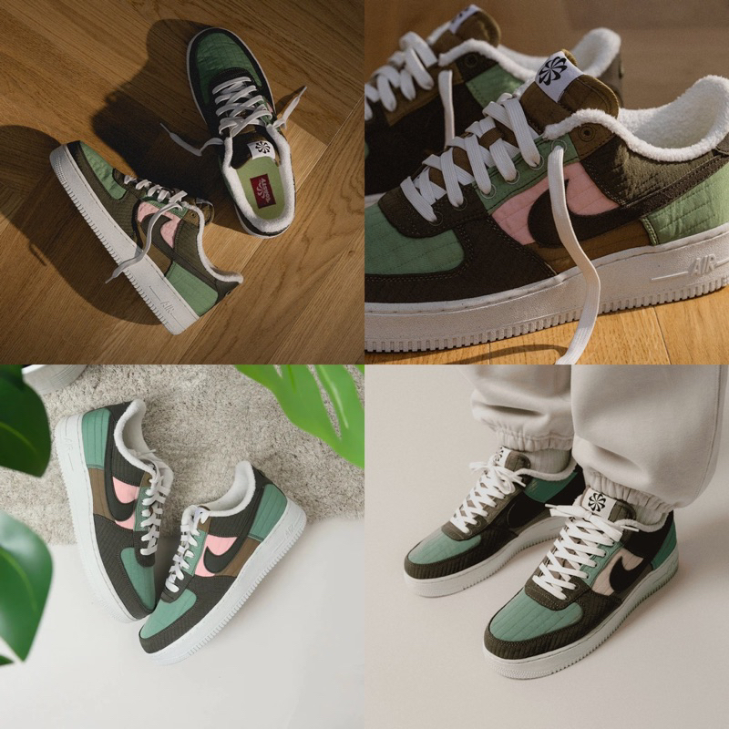 NIKE AIR FORCE 1 ‘07 LX Low Toasty Oil Green