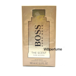 น้ำหอม แท้100% Boss The Scent Pure Accord For Him Hugo Boss for men edt 100ml