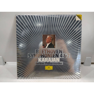 1LP Vinyl Records แผ่นเสียงไวนิล  BEETHOVEN SYMPHONIEN 4 &amp; KARAJAN   (E4C6)