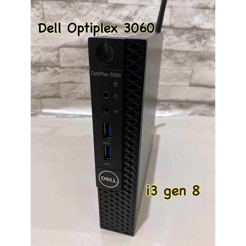 Dell Optiplex 3060 Mini PC intel i3-8100T แรม 8 GB SSD 256 GB 🔥มีลายเส้นวินโดว์🔥 พร้อมใช้งาน