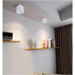 โคมไฟดาวน์ไลท์ ติดลอย E27 LED โคมกระป๋อง Downlight ดาวน์ไลท์ 4” 5” 6” 7” โคมติดลอย โคมดาวน์ไลท์