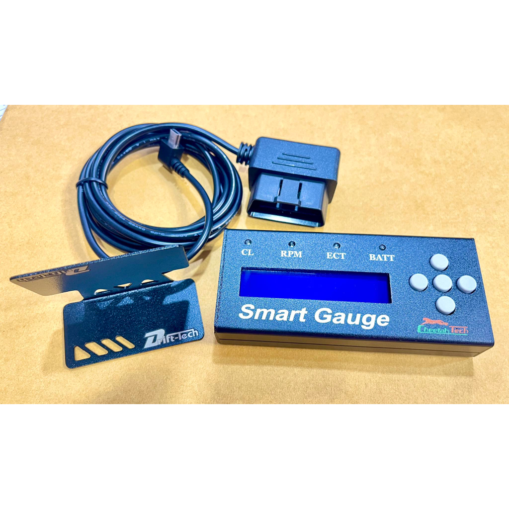 สมาร์ทเกจ (Smart Gauge) อุปกรณ์เช็คค่าต่างๆในรถยนต์ อ่านและลบไฟเครื่องยนต์ได้...(รวมขาดำ หนา แข็งแรง) แจ้งรุ่นรถทางแซท.