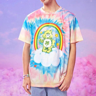 Care Bears เสื้อยืดผู้ชาย มัดย้อม แฟชั่น ลิขสิทธิ์แท้   ‼️