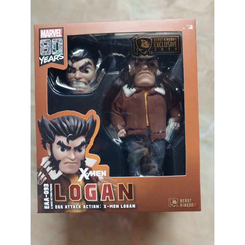 มือ2 EAA-093 Logan x-men egg attack beast kingdom action figure