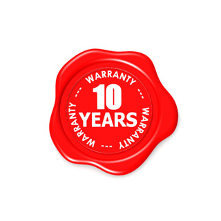 10 year warranty for after-sales service