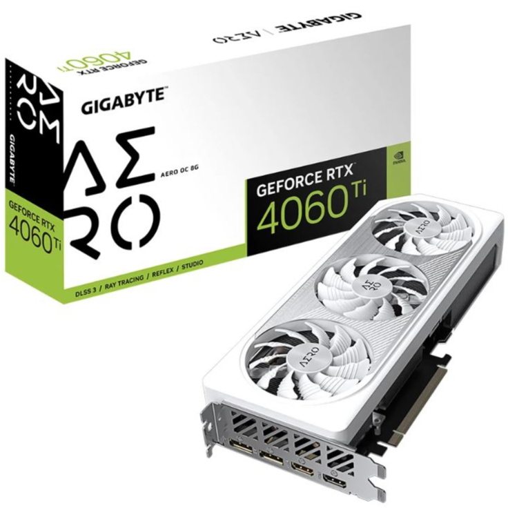 GIGABYTE RTX4060 TI AERO OC 8GB GDDR6