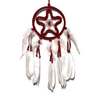 Dream catcher size 12 cm. (เครื่องรางดักความฝัน) DC1205