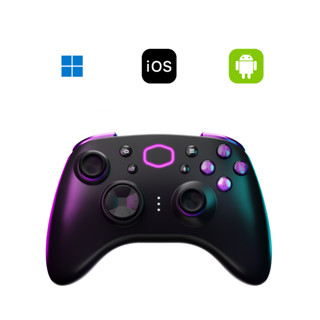 Cooler Master Storm Controller - Wireless Controller 40 Hour Battery Life for PC, OTT Box - Black cmi-gscx-bk1 จอยเกม