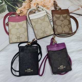 ★ New ของแท้ 100% สายคล้องบัตร Coach