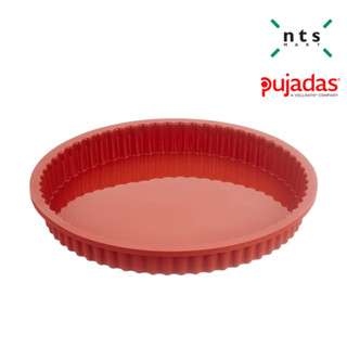 PUJADAS TART MOULD  พิมพ์อบขนมซิลิโคนทรงกลมขอบหยัก พิมพ์ทาร์ต พิมพ์ซิลิโคน PUJ1-850.52