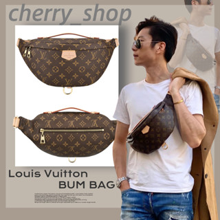 🍒หลุยส์วิตตอง🍒Louis Vuitton BUMBAG Belt Bag 💯กระเป๋าคาดเอวผู้หญิง LV สไตล์เดียวกันสำหรับผู้ชายและผู้หญิง🍒