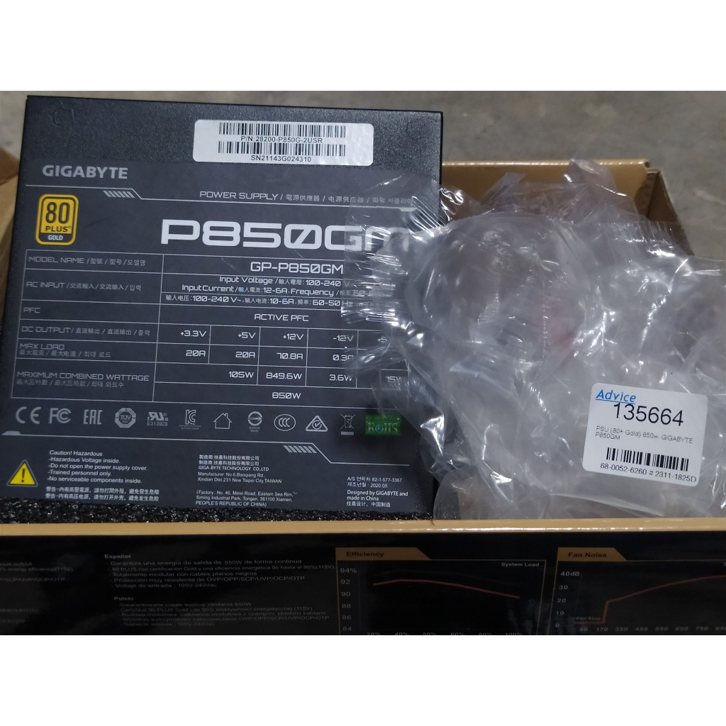Gigabyte ModelGP-P850GM