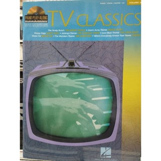 PIANO PLAY-ALONG : TV CLASSICS VOL.16 W/CD (HAL)073999543636