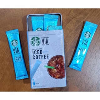 exp.2/24 STARBUCKS VIA READY BREW ICED COFFEE SWEETENED