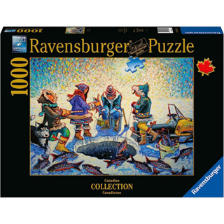 จิ๊กซอว์ Ravensburger - Ice Fishing  1000 piece (ของแท้ มีสินค้าพร้อมส่ง)