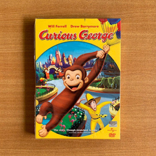 DVD : Curious George (2006) จ๋อจอร์จจุ้นระเบิด [มือ 1 ปกสวม] Cartoon Will Ferrell ดีวีดี หนัง แผ่นแท้ ตรงปก