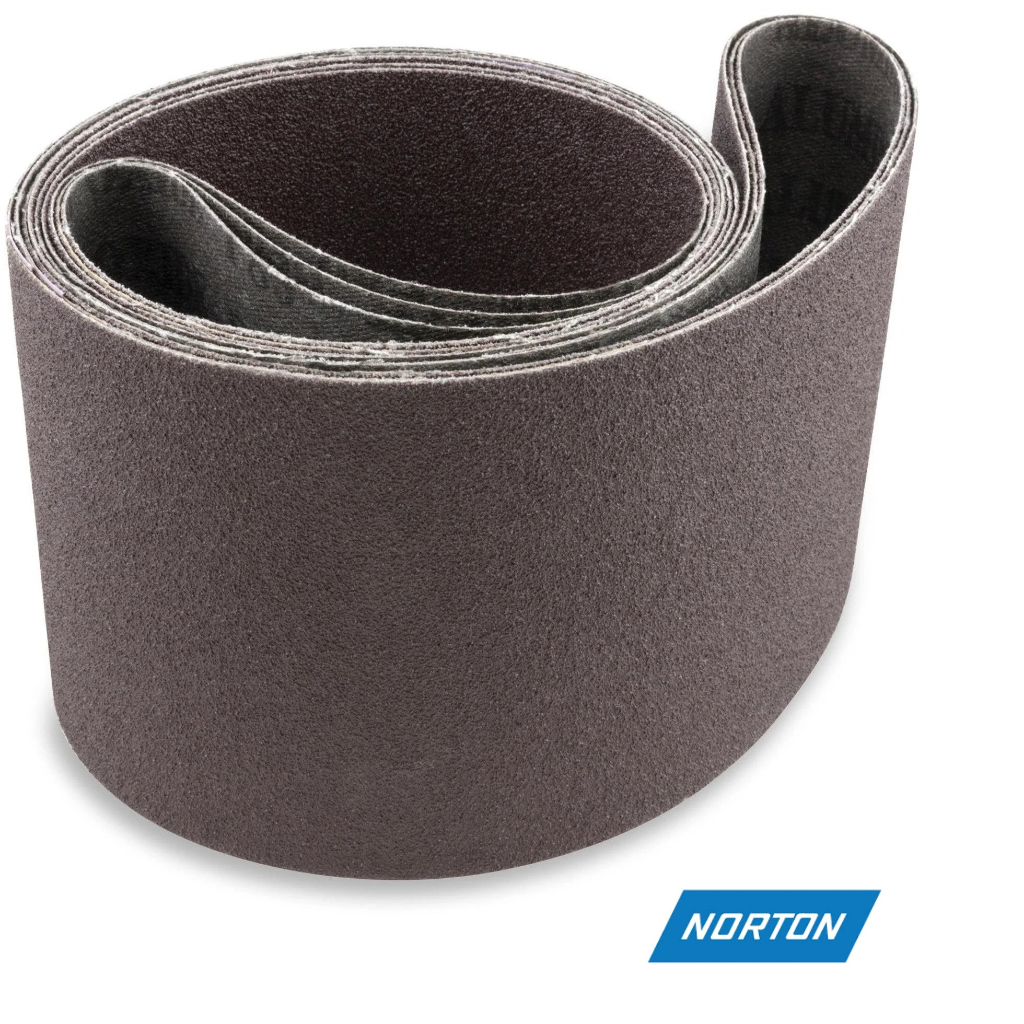 Norton ผ้าทรายสายพาน ขนาด 4”x36” # 80  ของแท้ 💯%