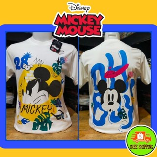 เสื้อDisney ลาย Mickeu mouse สีขาว ( MKX-048 )