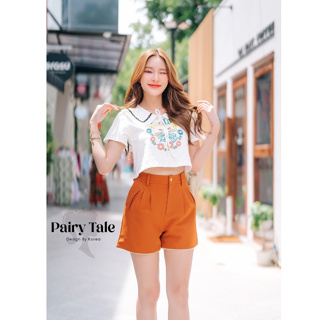 Pairy Tale:Set เสื้อแมวคอปกบัว(*เช็คสต๊อกก่อนกดสั่ง)