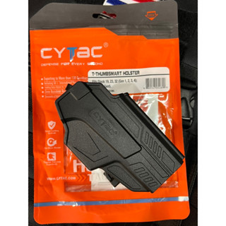 ซองพกนอก ปลดล็อคนิ้วโป้ง Cytac® Glock 19 , 23 , 32  Glock19 Gen 1,2,3,4,5 ซองพกขวา