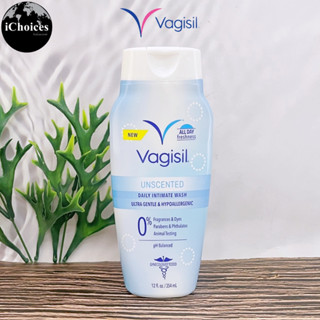 [Vagisil] Unscented Daily Intimate Feminine Wash 354 mL ผลิตภัณฑ์ทำความสะอาดจุดซ่อนเร้น สำหรับผู้หญิง