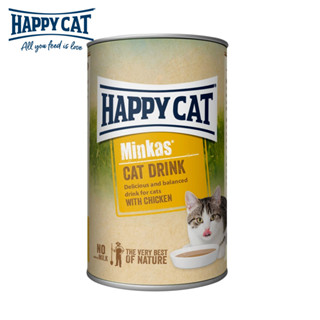 Happy Cat Minkas Cat Drink (Chicken) เครื่องดื่มสำหรับแมว มินคัส แคท ดริ้ง พร้อมไก่ ช่วยให้กินน้ำเยอะขึ้น ลดการเป็นนิ่ว