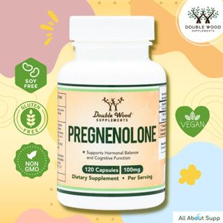 Pregnenolone by DoubleWood 💕ช่วยบำรุงระบบประสาท ปรับความสมดุลฮอร์โมน ช่วยให้หลับลึก💕