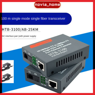 HTB-3100(A+B)-25KM netLINK Media Converter 10/100 MBPS / netLINK มีเดีย คอนเวอร์เตอร์