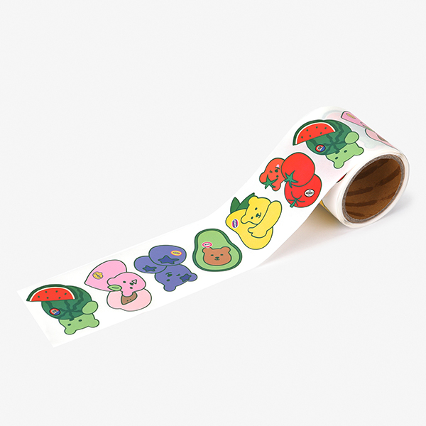 Roll Sticker (My Buddy & Jelly Bear) สติกเกอร์ม้วน