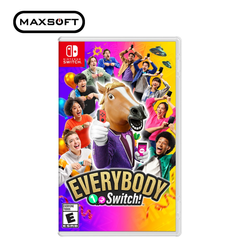 Everybody 1-2 Switch! - Nintendo Switch (Pre-Order Ships 30th June 2023)