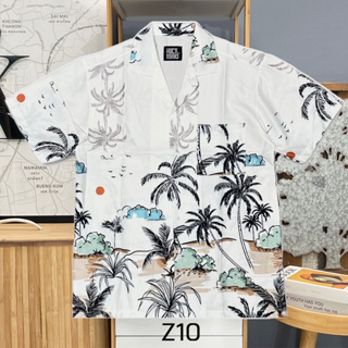 Sale🔥🔥 เสื้อ Oversize Hawaii เสื้อฮาวาย Z10 ลาย minimal เกาหลี เข้าได้กับทุกลุกส์ Mix &amp; Match ง่าย