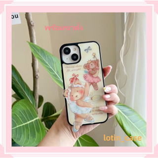 🎁ส่งของขวัญ🎁เคสไอโฟน สำหรับ 11 13 for iPhone Case 14 12 Pro Max น่ารัก น่าสนใจ หมีน้อย กันกระแทก ปกป้อง เคสโทรศัพท์