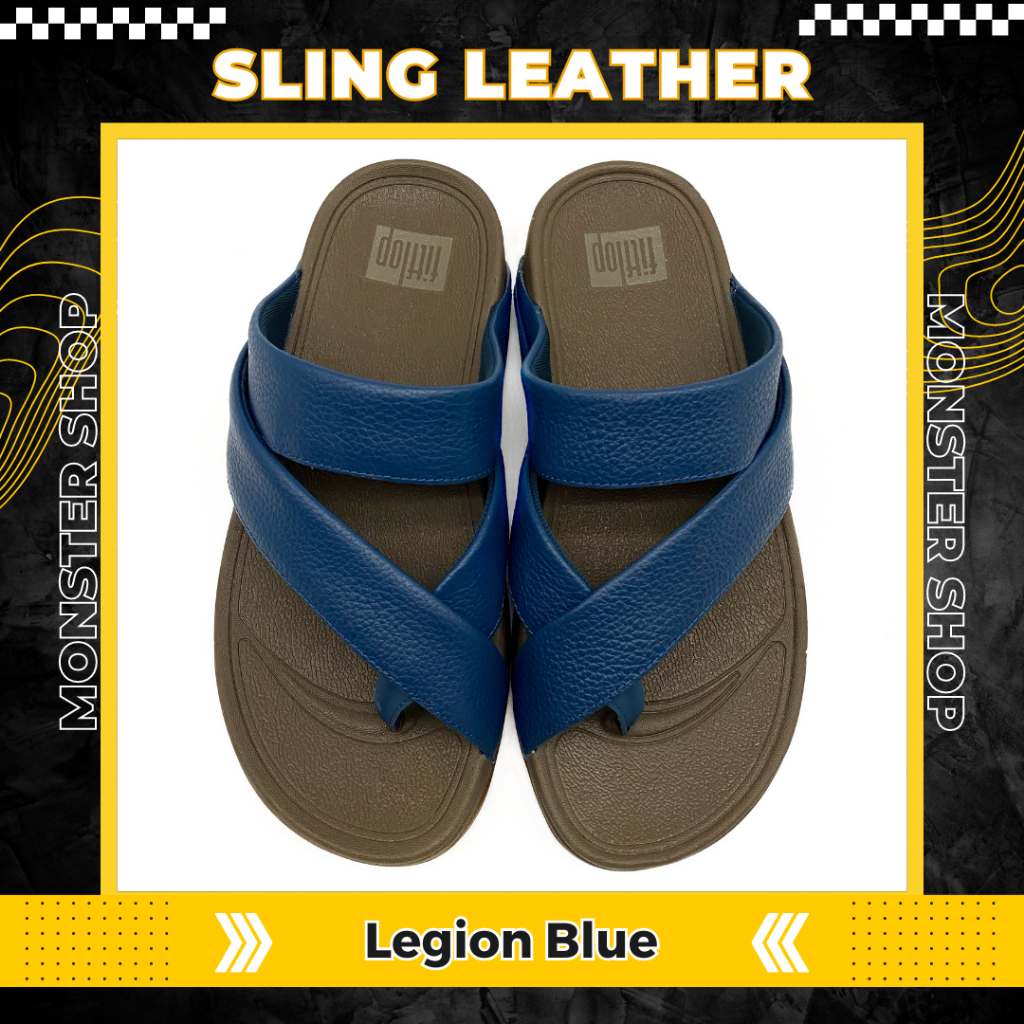 ขายเท!! Fitflop รุ่น Sling Legion Blue : สายหนังแท้ (แท้ล้าน%) พร้อมส่ง!
