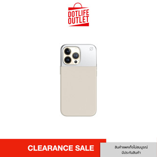 ATOM STUDIOS Split Silicone for Phone 13 Pro - Silver/Stone Beige