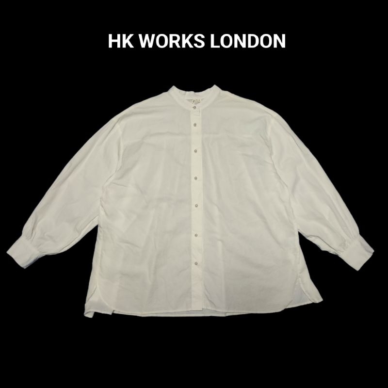 เสื้อคอจีน โอเวอร์ไซส์  HK WORKS LONDON (M)