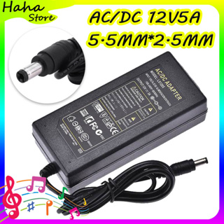 COD อะแดปเตอร์ AC/DC Adapter อะแดปเตอร์ 12V 5A อะแดปเตอร์แปลงไฟ อะแดปเตอร์โน๊ตบุ๊ค อะแดปเตอร์พิเศษสำหรับเครื่องขยายเสียง