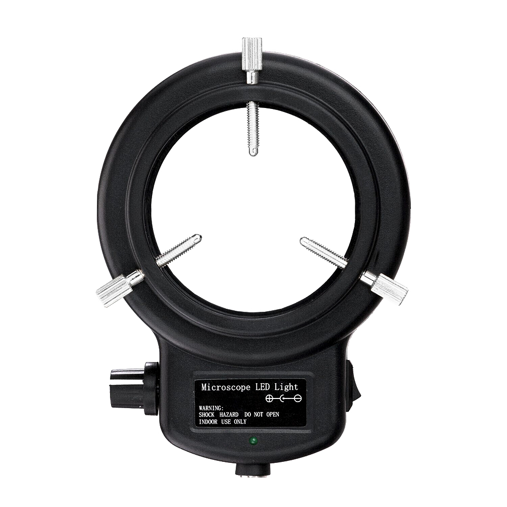 Microscope Illuminator ไฟกล้องจุลทรรศน์ Microscope LED Light อุปกรณ์เสริมกล้องจุลทรรศน์ LED Ring Light for Microscope