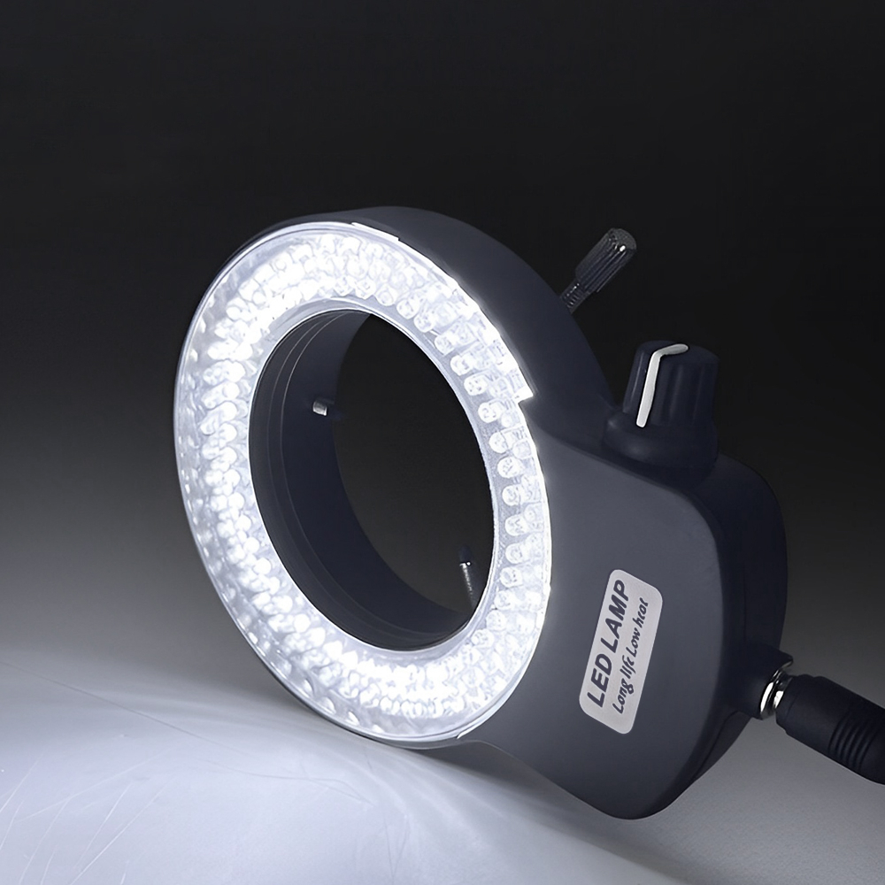 Microscope Illuminator ไฟกล้องจุลทรรศน์ Microscope LED Light อุปกรณ์เสริมกล้องจุลทรรศน์ LED Ring Light for Microscope