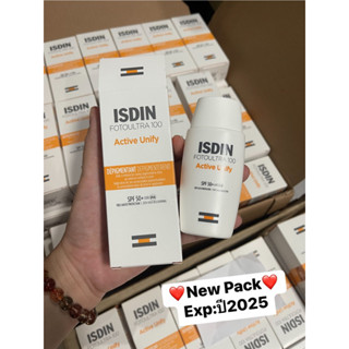 💥พร้อมส่ง💥 (Exp:11/25) กันแดด ISDIN Foto Ultra100 Active Unify SPF 50+ ขนาด 50ml