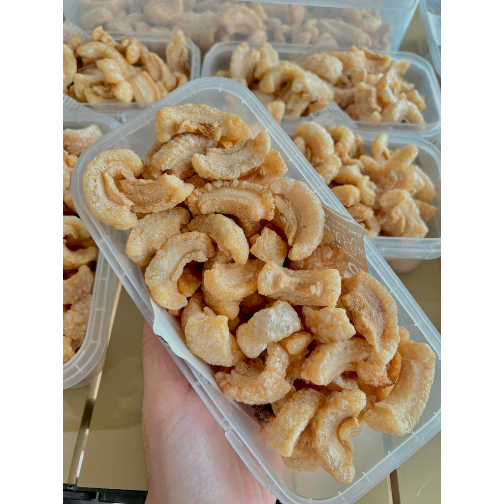 แคบหมู(ติดมัน) คีโตทานได้กรอบอร่อยทำสดใหม่ทุกวันปรุงรสด้วยเกลือ ไร้ผงปรุงรสทุกชนิด