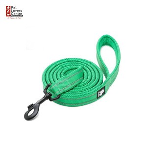 สายจูง LEASH WITH SOFT MESH GRASS GREEN ไซส์ S