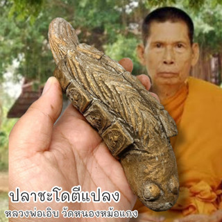 UNI(999)ปลาชะโดตีแปลง หลวงพ่อเอิบ วัดหนองหม้อแกง สุดยอดแห่งเครื่องรางทำมาหากินค้าขายร่ำรวยเสริมเสน่ห์เมตตา