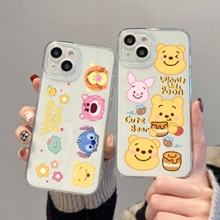 เคสโทรศัพท์มือถือ ซิลิโคนนิ่ม TPU เคสใส กันกระแทก ลายการ์ตู สําหรับ vivo V23 V23E V21 V20 V20SE V20Pro V27 PRO v25 5g