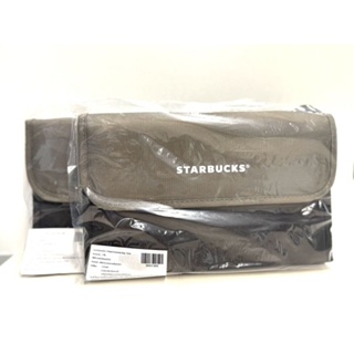 Starbucks​ Folded Crossbody Bag​  กระเป๋าผ้าพับได้​ มีสายสะพาย​ จากstarbucks พร้อมส่ง!