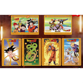 (ของแท้ 100%) ODEN-YA Big Card 30th Anniversary Limited Edition Dragonball บิ๊กการ์ด การ์ดใบใหญ่ ดราก้อนบอล ทรั้งค์ โกคู