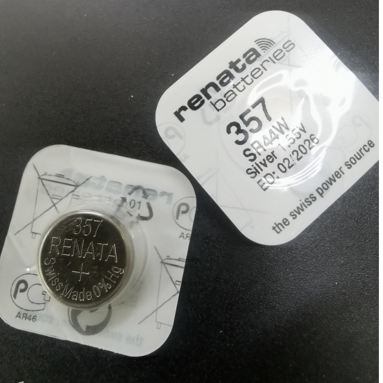 RENATA  SR44 357-303 SR1154SW 1.55V (10 แพ็ค 10 ก้อน)