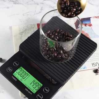 ตาชั่งดิจิตอล ตาชั่งกาแฟ 3kg/0.1g เครื่องชั่ง กาแฟ ดิจิตอล เหมาะสำหรับชั่งอาหาร ตาชั่ง Coffee scale