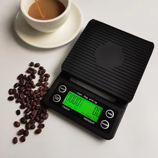 ตาชั่งดิจิตอล ตาชั่งกาแฟ 3kg/0.1g เครื่องชั่ง กาแฟ ดิจิตอล เหมาะสำหรับชั่งอาหาร ตาชั่ง Coffee scale