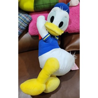 ตุ๊กตามือ✌️ ลิขสิทธิ์แท้💯 เป็ด โดนัลด์ ดั๊ก Donald Duck  ขนาด 18" สภาพ 99% ป้าย Disney SEGA