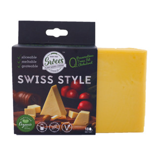 Organic SWEES Vegan Cheese / Swiss Style 180g